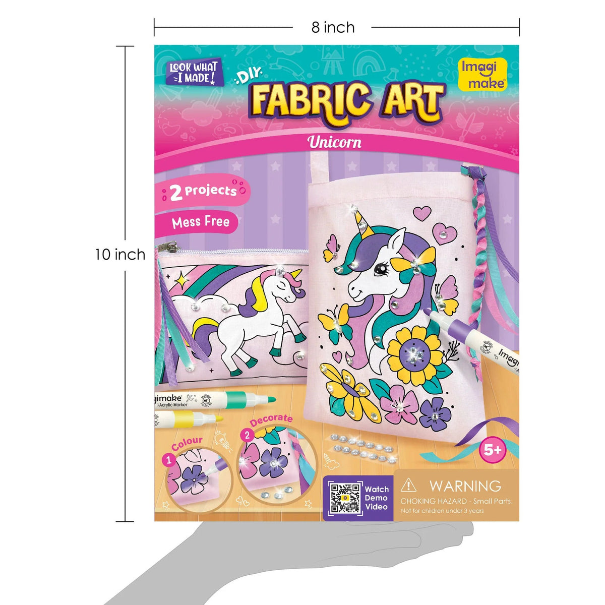 Unicorn Fabric Painting Craft Kit