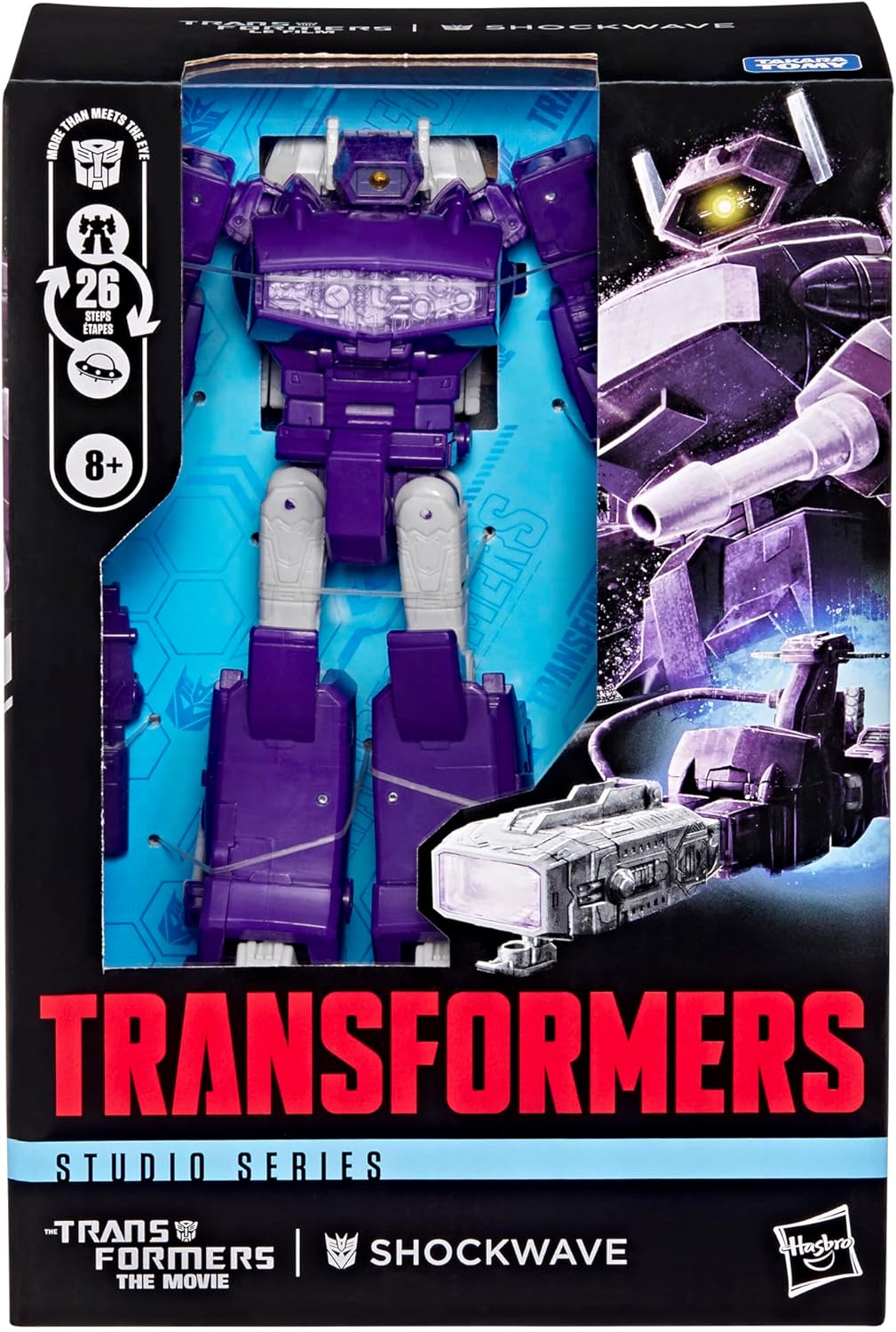 Transformers Studio Series The Transformers The Movie Voyager Class Shockwave (U.P. $62.90)