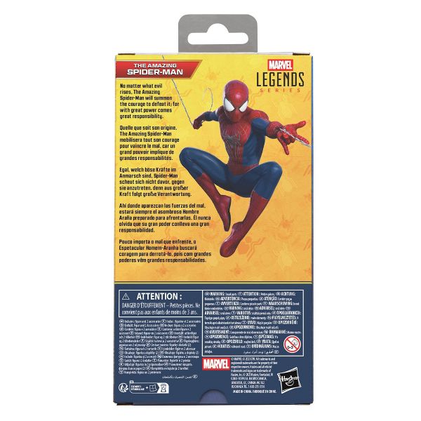 Hasbro Marvel Legends Series The Amazing Spider-Man (U.P. $41.90)