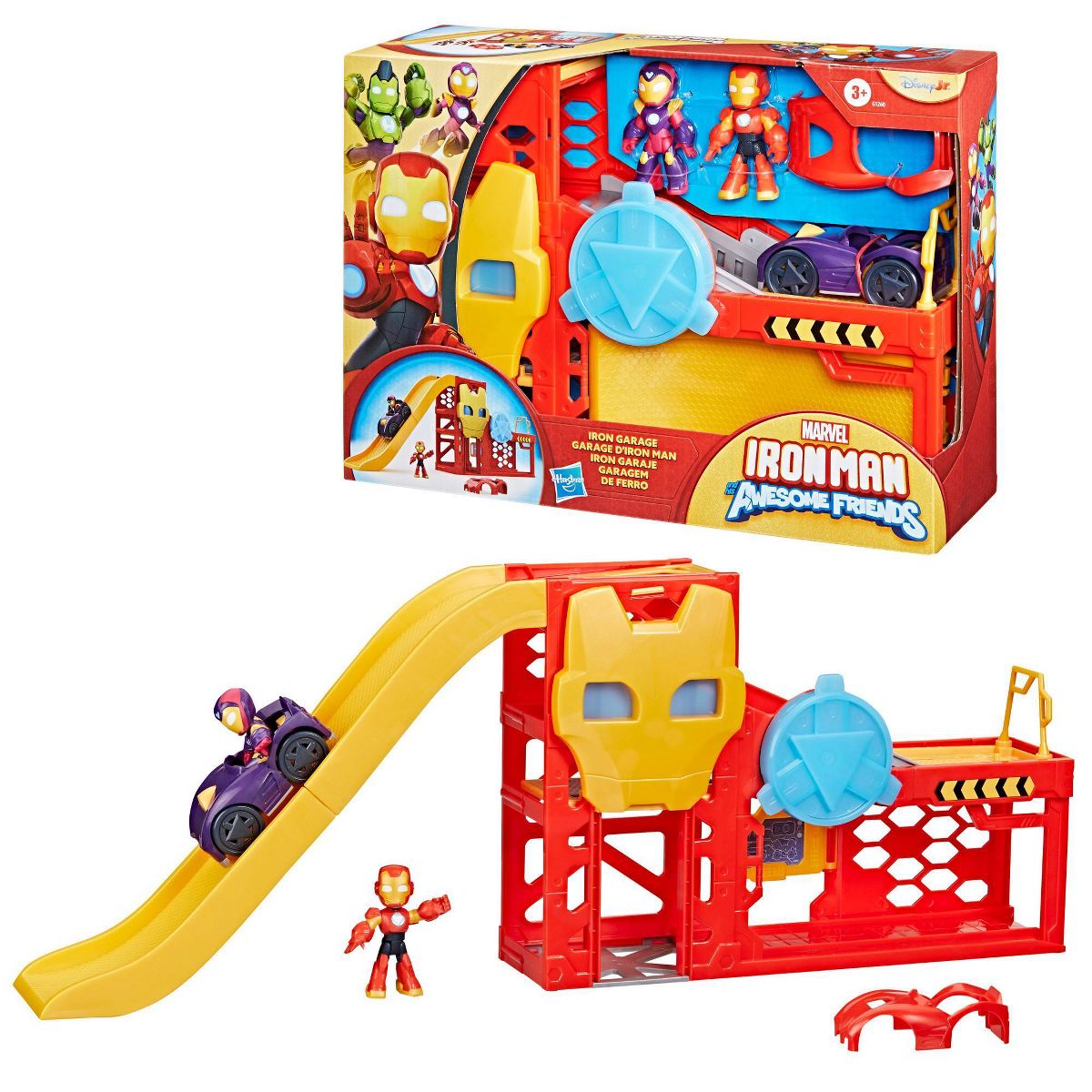 Hasbro Marvel Iron Man and his Awesome Friends Iron Garage (U.P. $59.90)