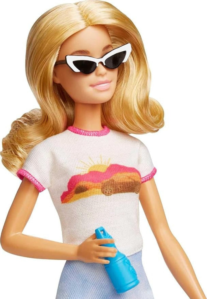 Barbie Doll & Accessories Travel Set with Puppy - Barbie