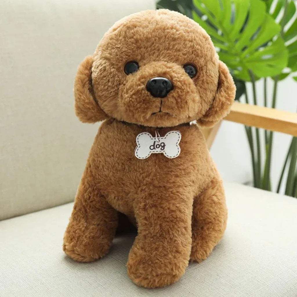 Cute Dog Plush Toy Brown Teddy / 22Cm