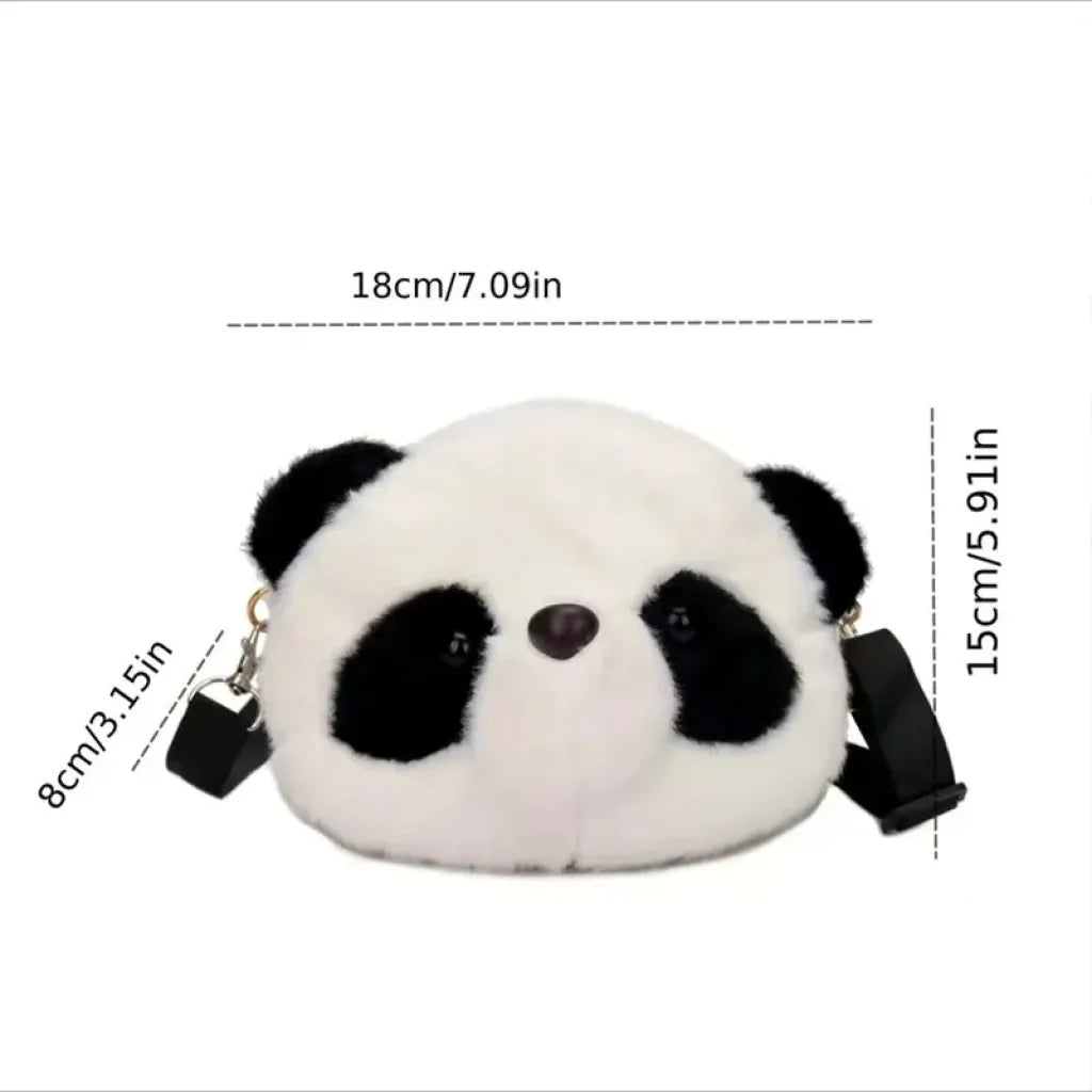 Cute Plush Crossbody Bag Panda
