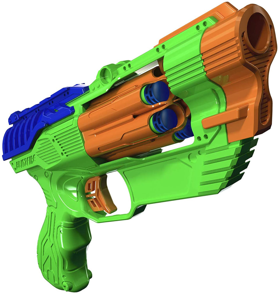 Dart Zone Blitzfire Quickshot Auto-Advance Rotating Cylinder Blaster