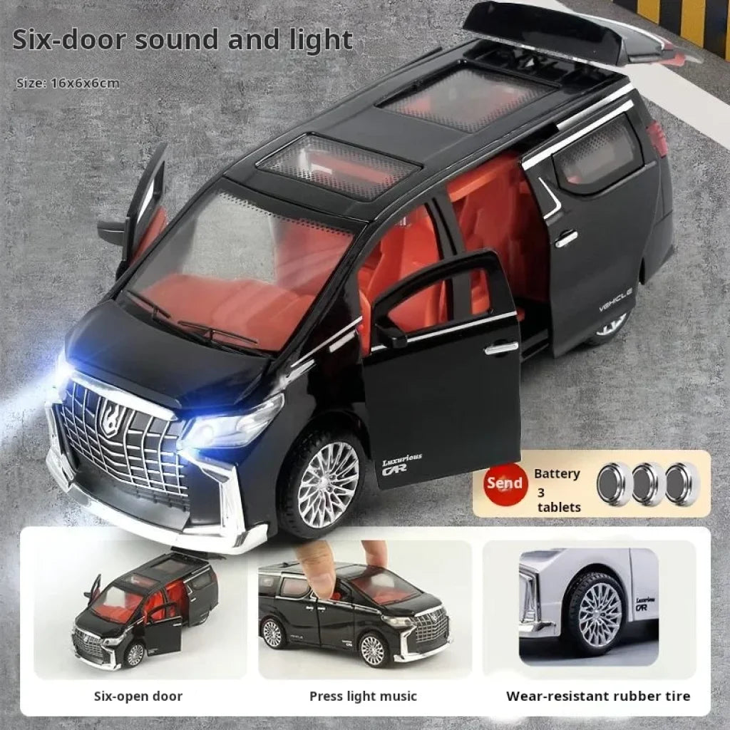 Die-cast Ambulance Fire-Truck Police Mini Car 1:32 - black