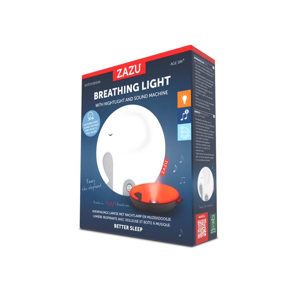 Emmy the Elephant Breathing Nightlight and Sound Machine