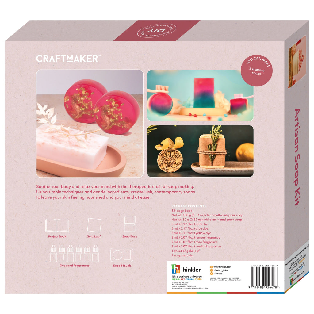 Hinkler Craft Maker Artisan Soap Kit Deluxe Craft Maker