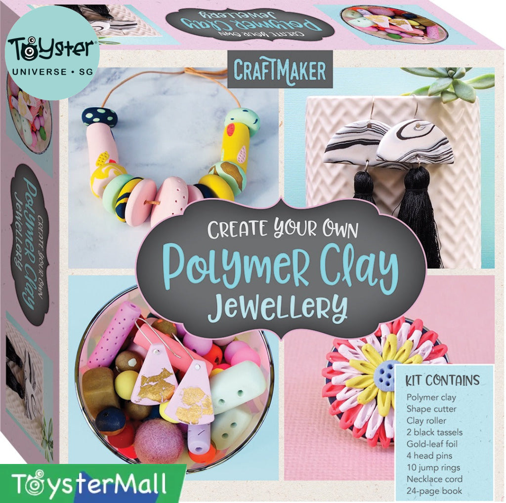 Hinkler Craft Maker Create Your Own Polymer Clay Jewellery Craft Maker