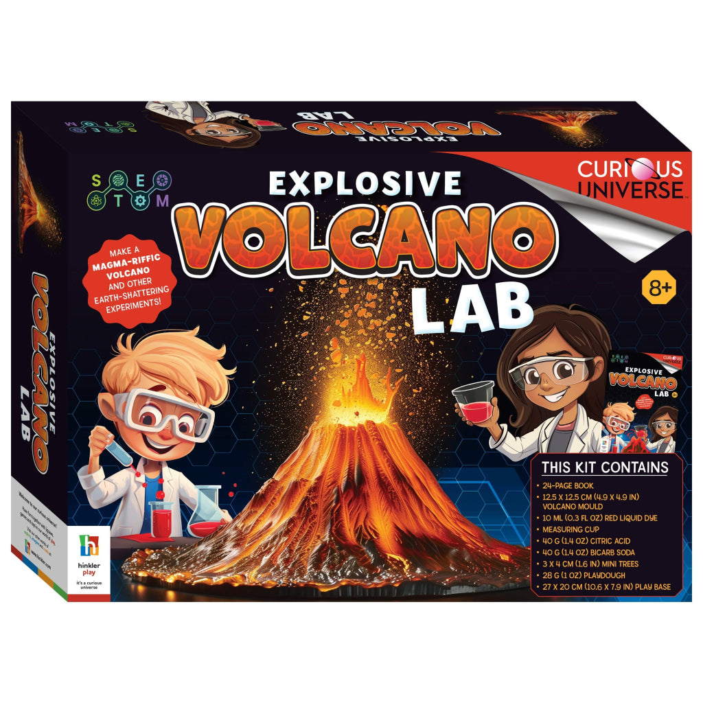 Hinkler Curious Universe Volcano Experiment Lab - Curious Universe