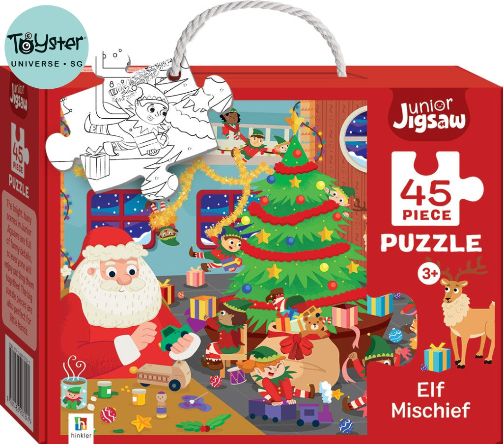 Hinkler Junior Jigsaw: Elf Mischief Junior Jigsaw