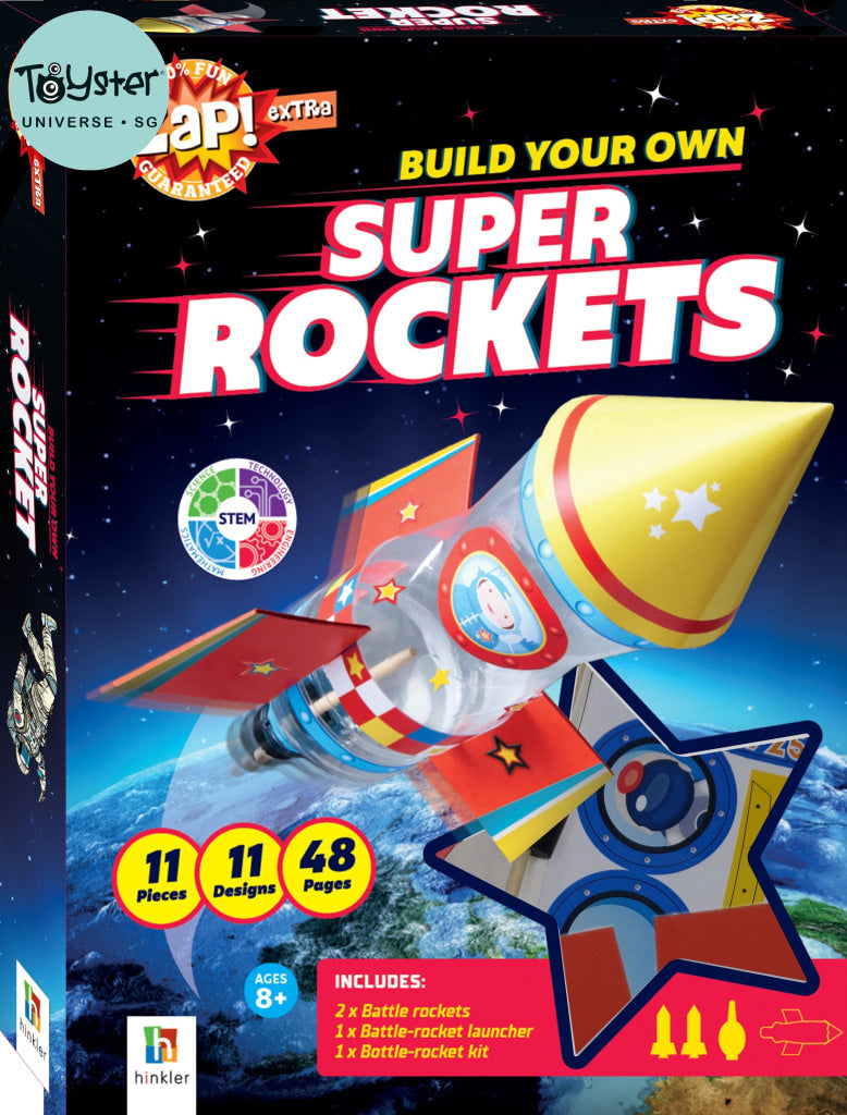 Hinkler Zap! Extra: Build Your Own Super Rockets Zap