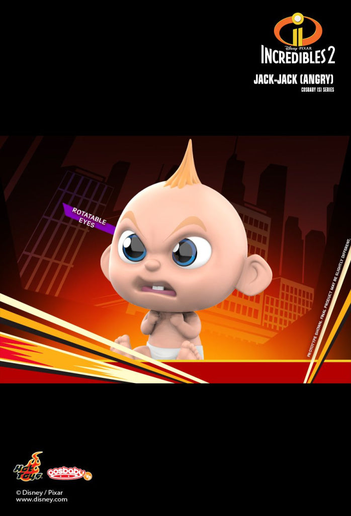 Hot Toys Cosbaby Incredibles2 Jack-Jack Collectible Set Disney Pixar