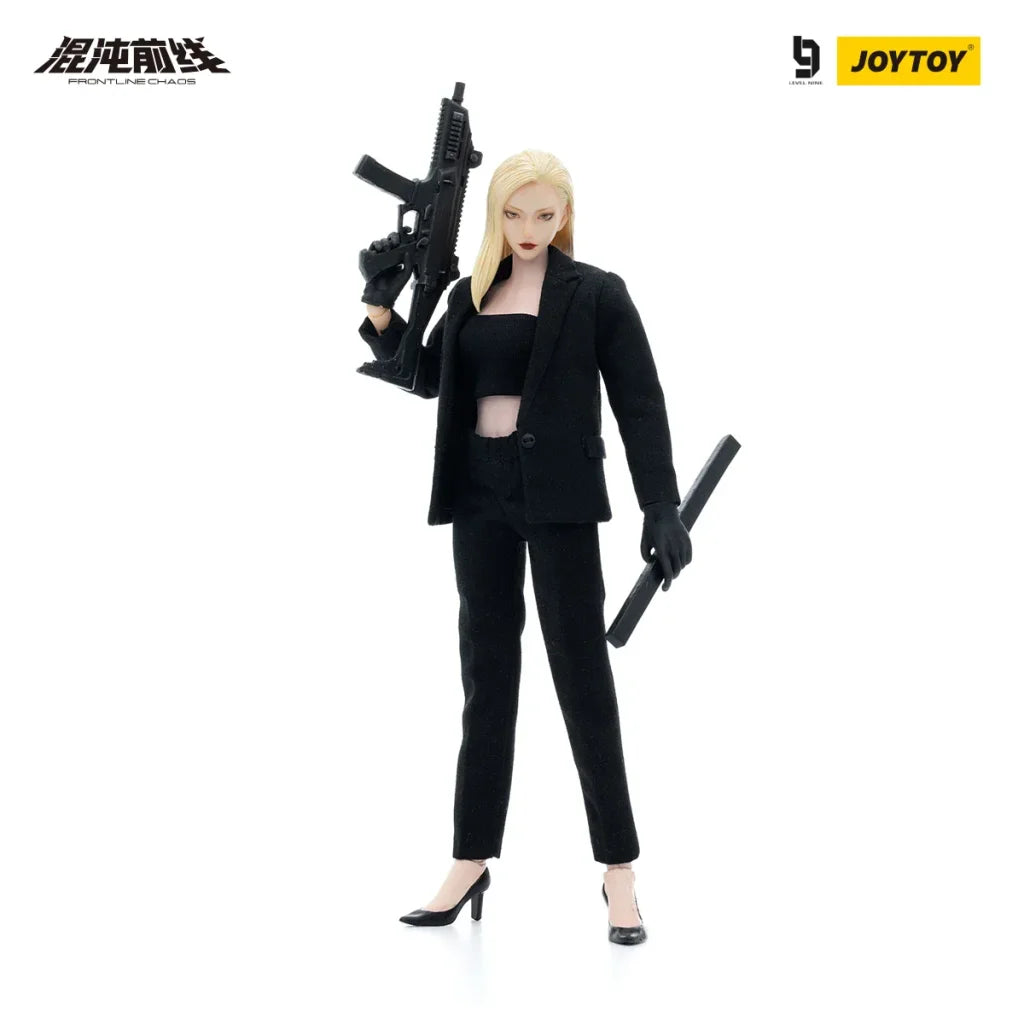 JOYTOY LEVEL NINE 1/12 16.5cm Action Figure Anime with Articulated Joints FRONTLINE CHAOS VERMOUTH - FRONTLINE CHAOS