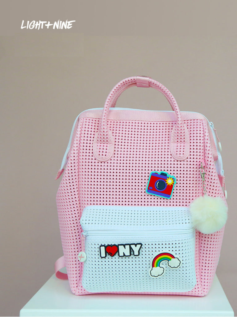 Light + Nine Master Backpack Pink - Light + Nine
