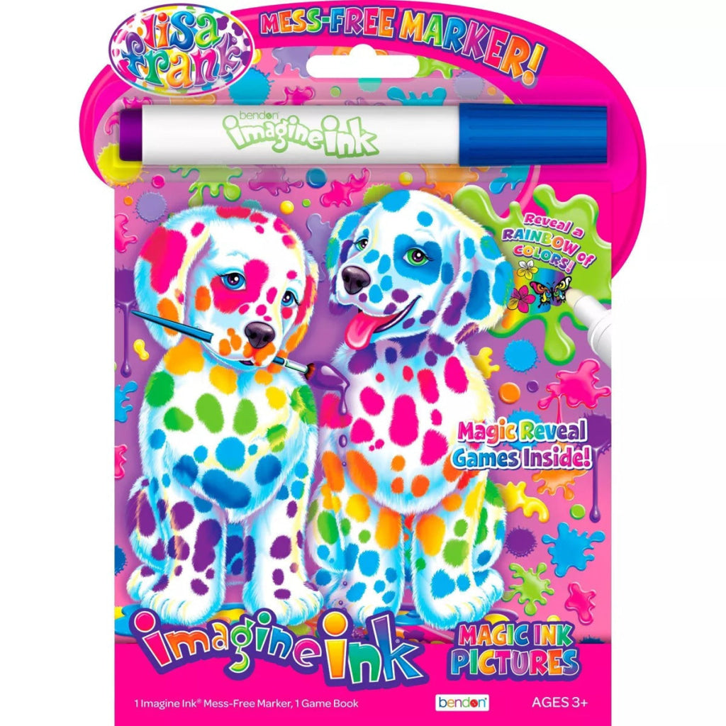 Lisa Frank Imagine Ink Magic Ink Pictures Book - Inkredibles