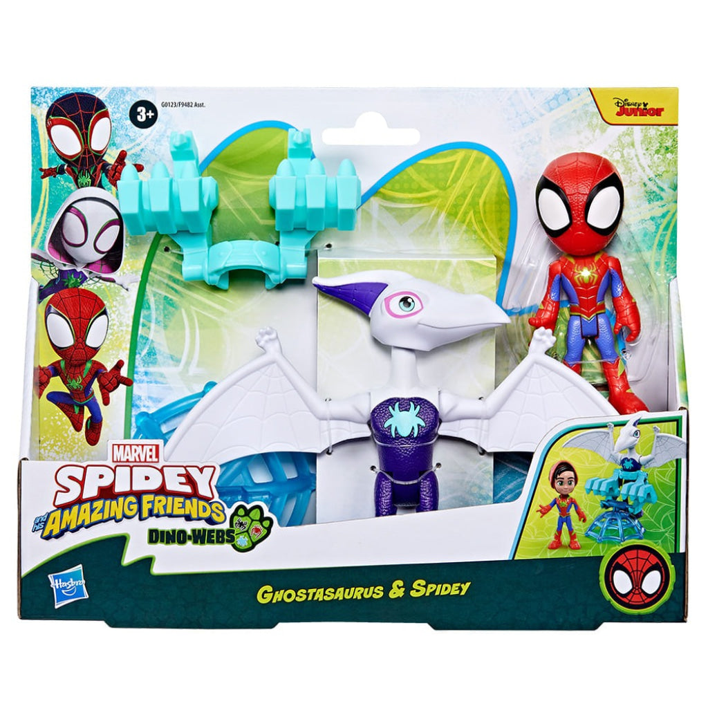 Marvel SAF L Dino Hero Ghostasaurus & Spidey - Marvel