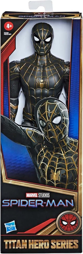 Marvel Spider-Man 3 Movie Titan Hero Series Black & Gold Suit Spider-Man Action Figure - Marvel