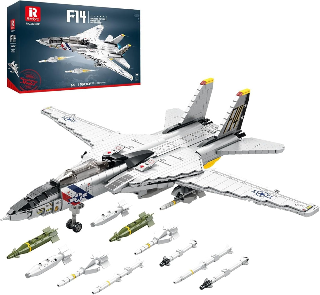 Reobrix F-14 Fighter Jet 33032 - Reobrix