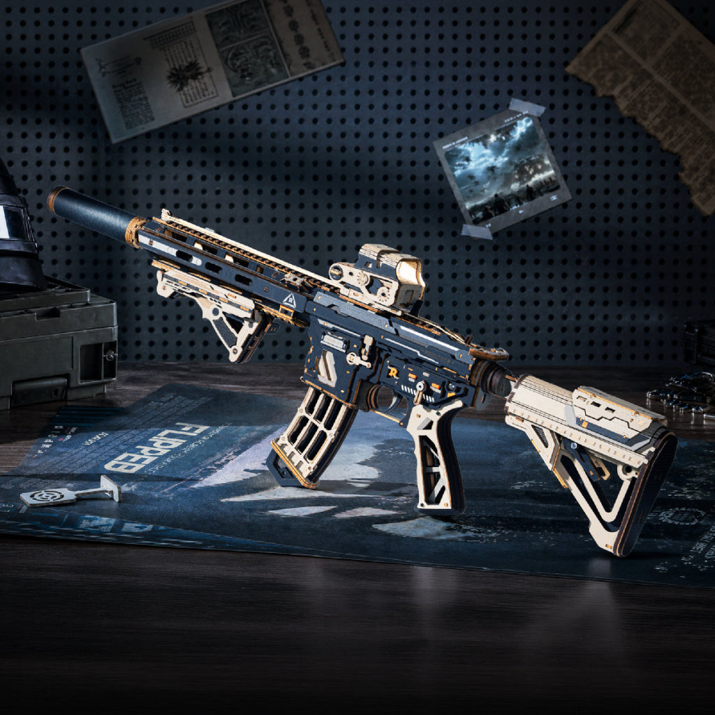 Robotime ROKR M416 Carbine 3D Wooden Puzzle LQB02 - Dropship