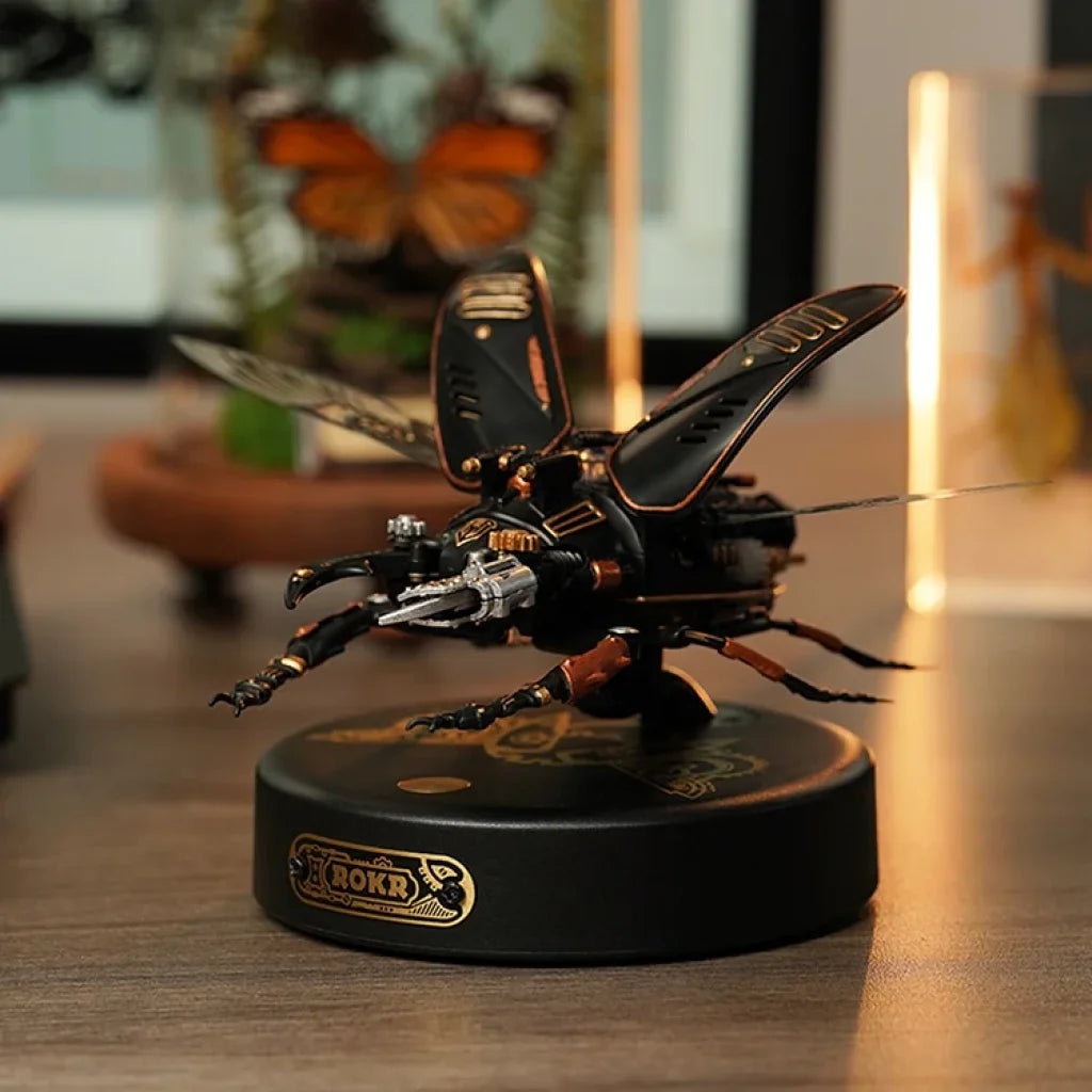 Robotime Rokr Storm Beetle Model Diy 3D Puzzle Mi03 Dropship