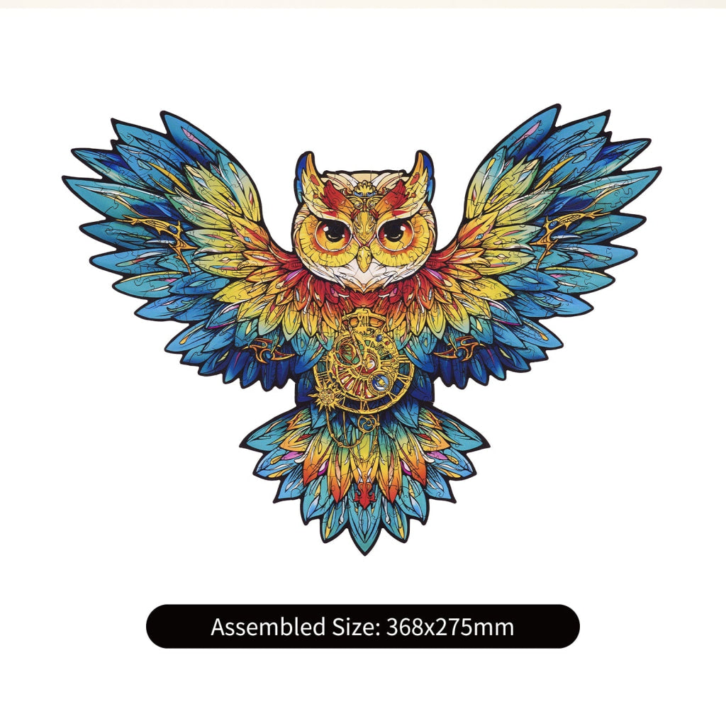 Robotime Rowood Owl Wooden Jigsaw Puzzle TA004 Dropship
