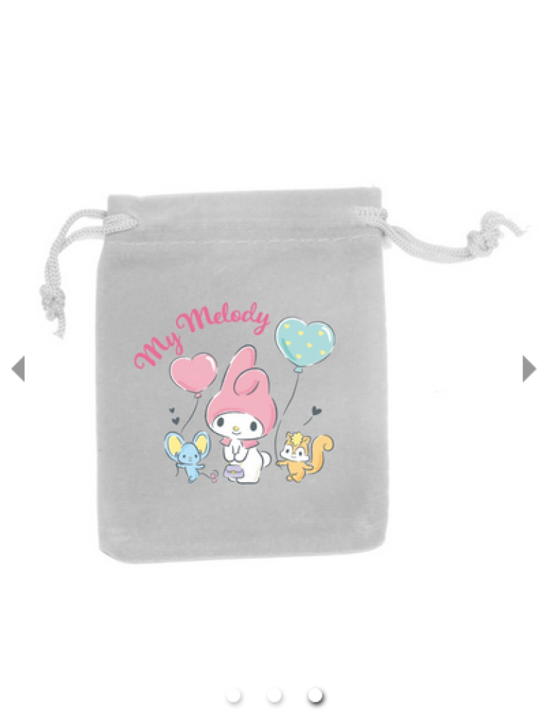 Sanrio My Melody ’Go Shopping’ Gold-Plated Necklace Hello Kitty