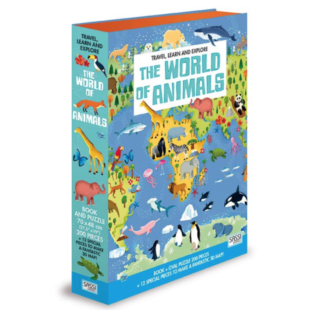 Sassi Travel Learn and Explore. The World of Animals - SASSI