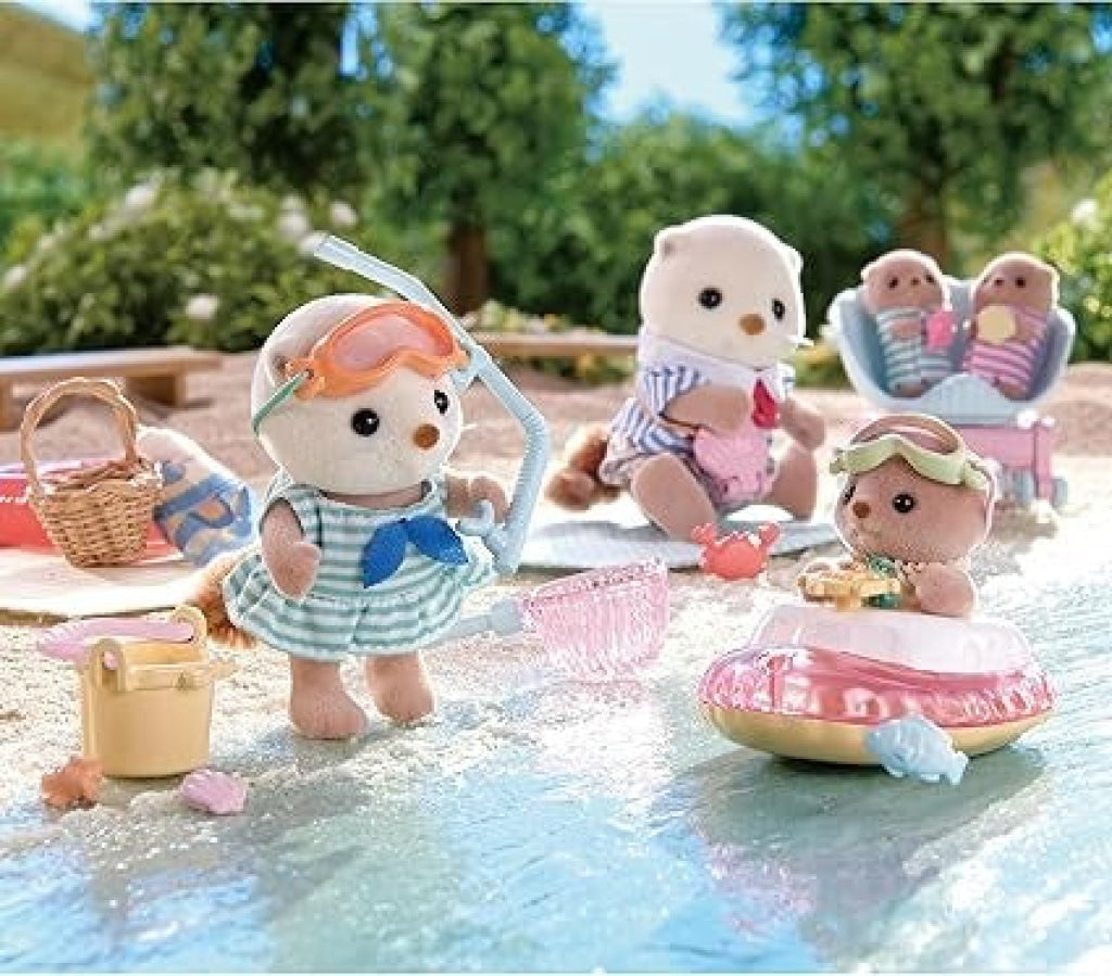 Sylvanian Families Sea Otter Sisters-Splashy Snorkel Set Sylvanian Families