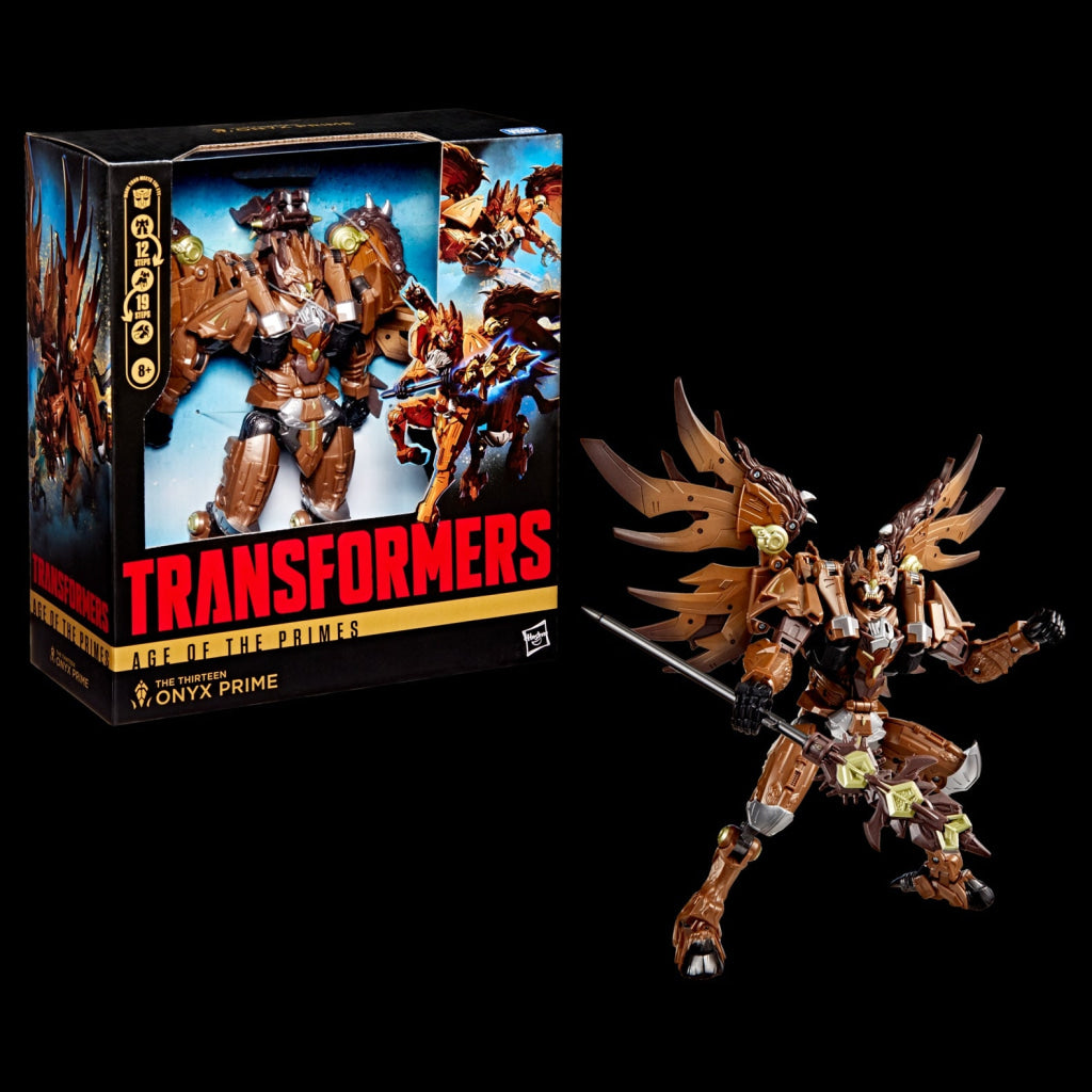 Transformers Age of the Primes Leader Class The Thirteen Onyx Prime - Transformers