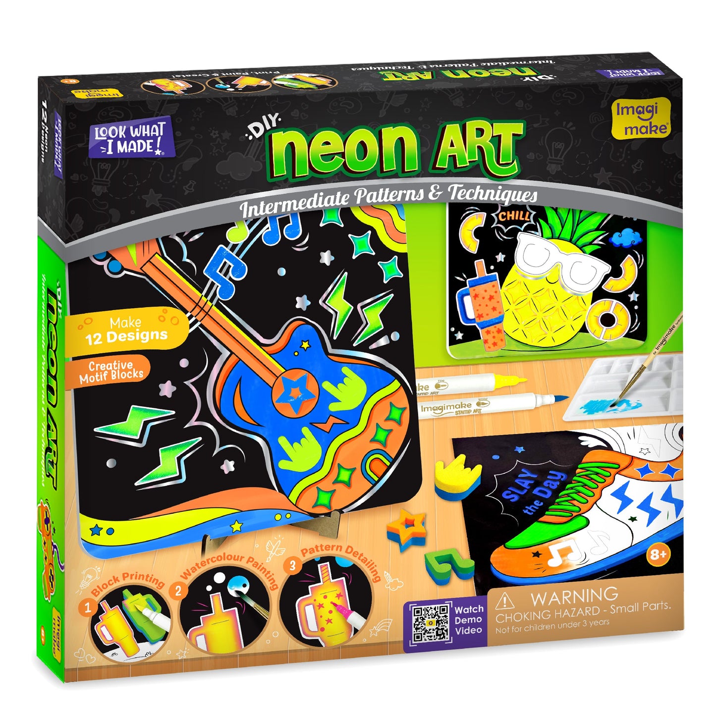 Neon Art Kit  (UV Light Not Included)