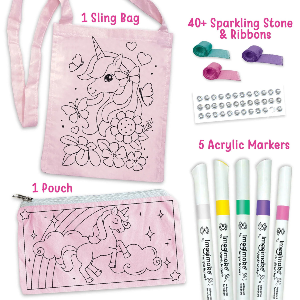 Unicorn Fabric Painting Craft Kit