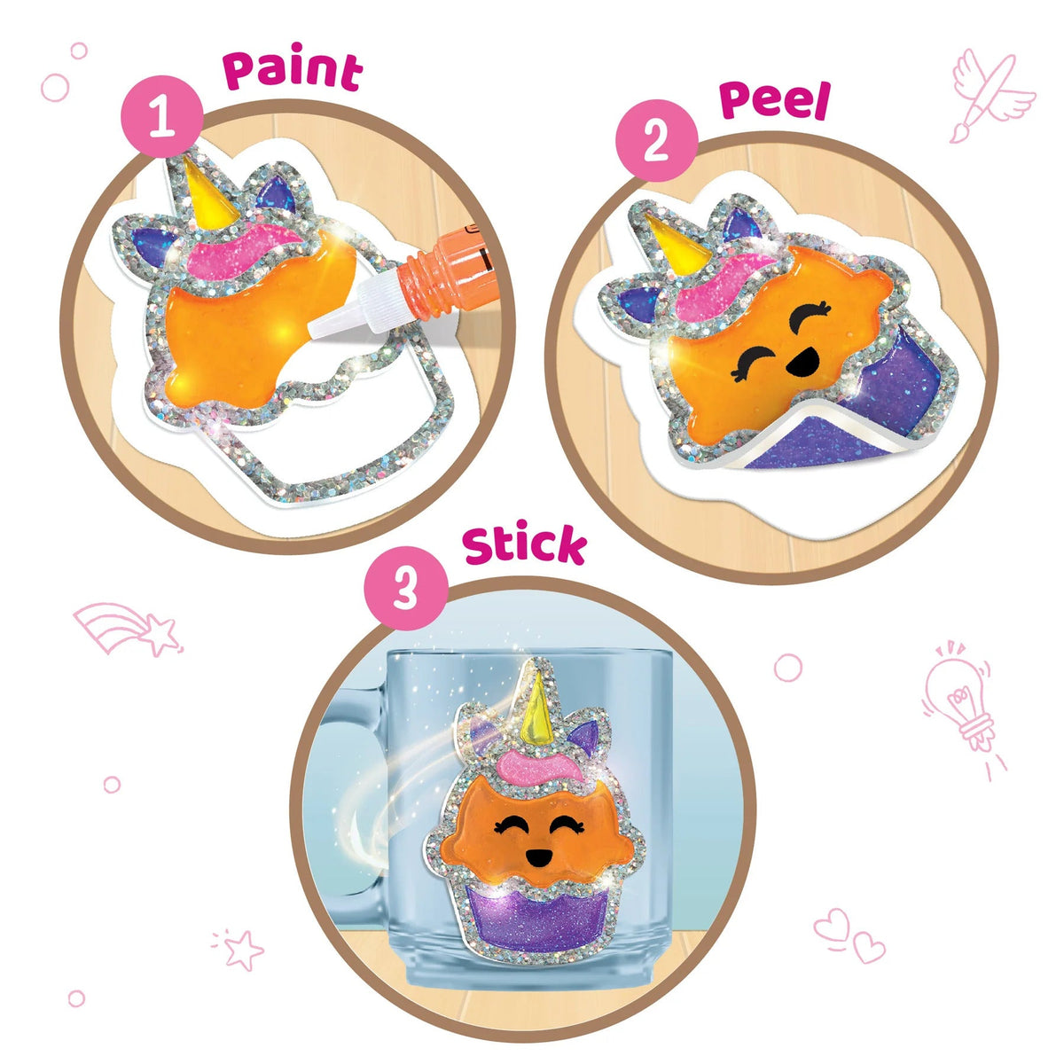 DIY Unicorn Jelly Sticker-Making Kit