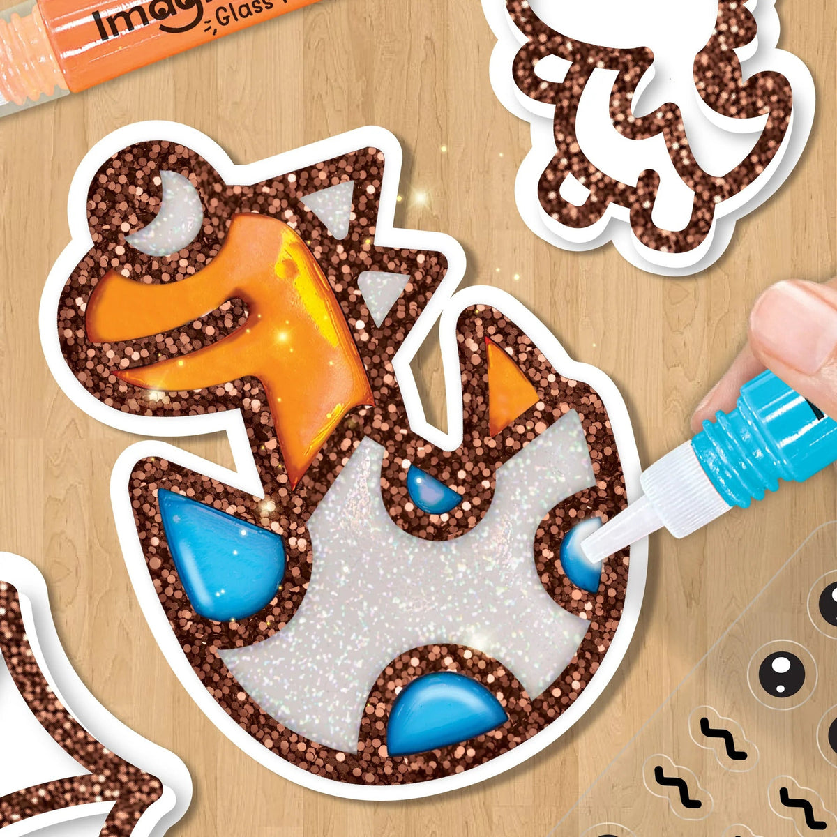 DIY Dinosaur Jelly Sticker-Making Kit