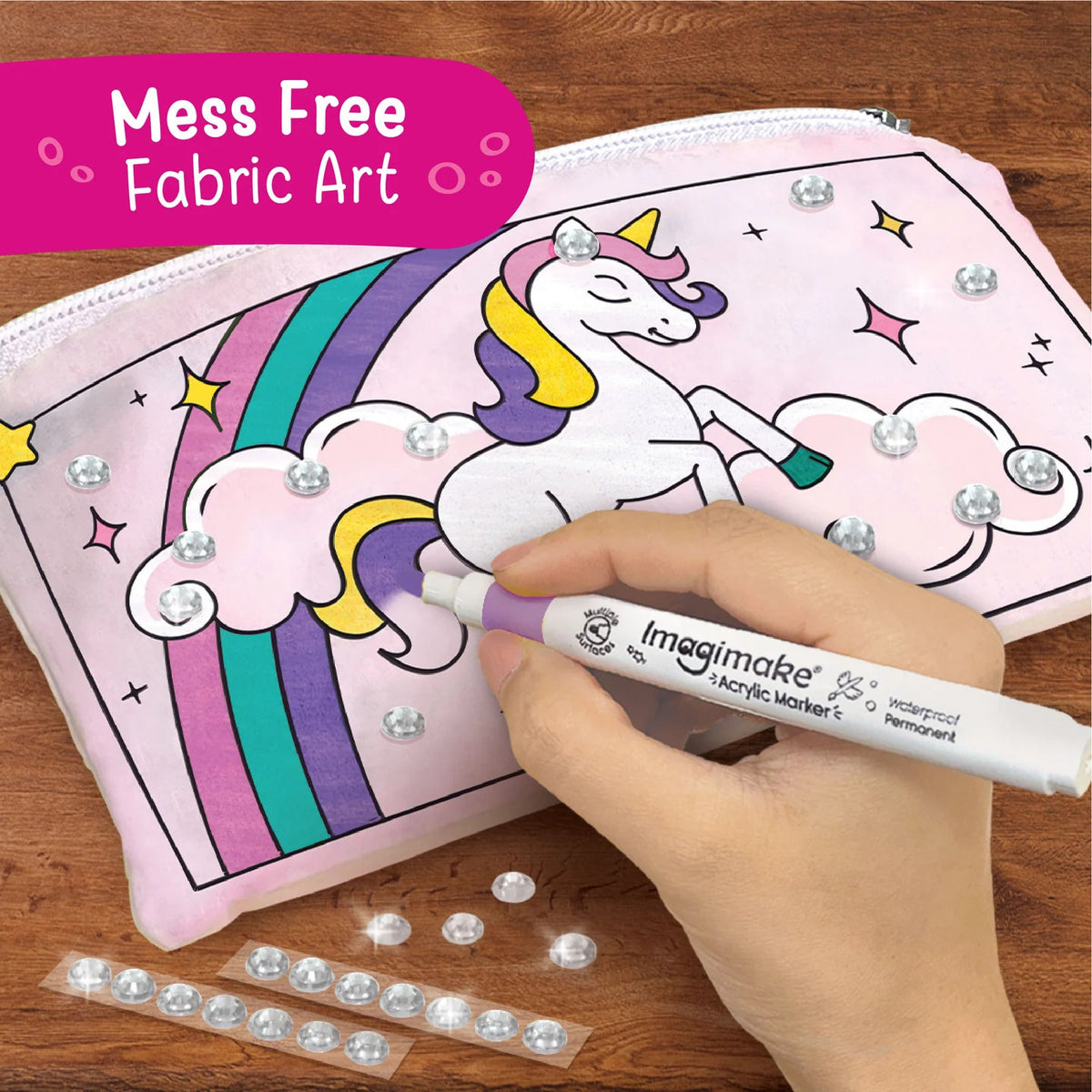 Unicorn Fabric Painting Craft Kit