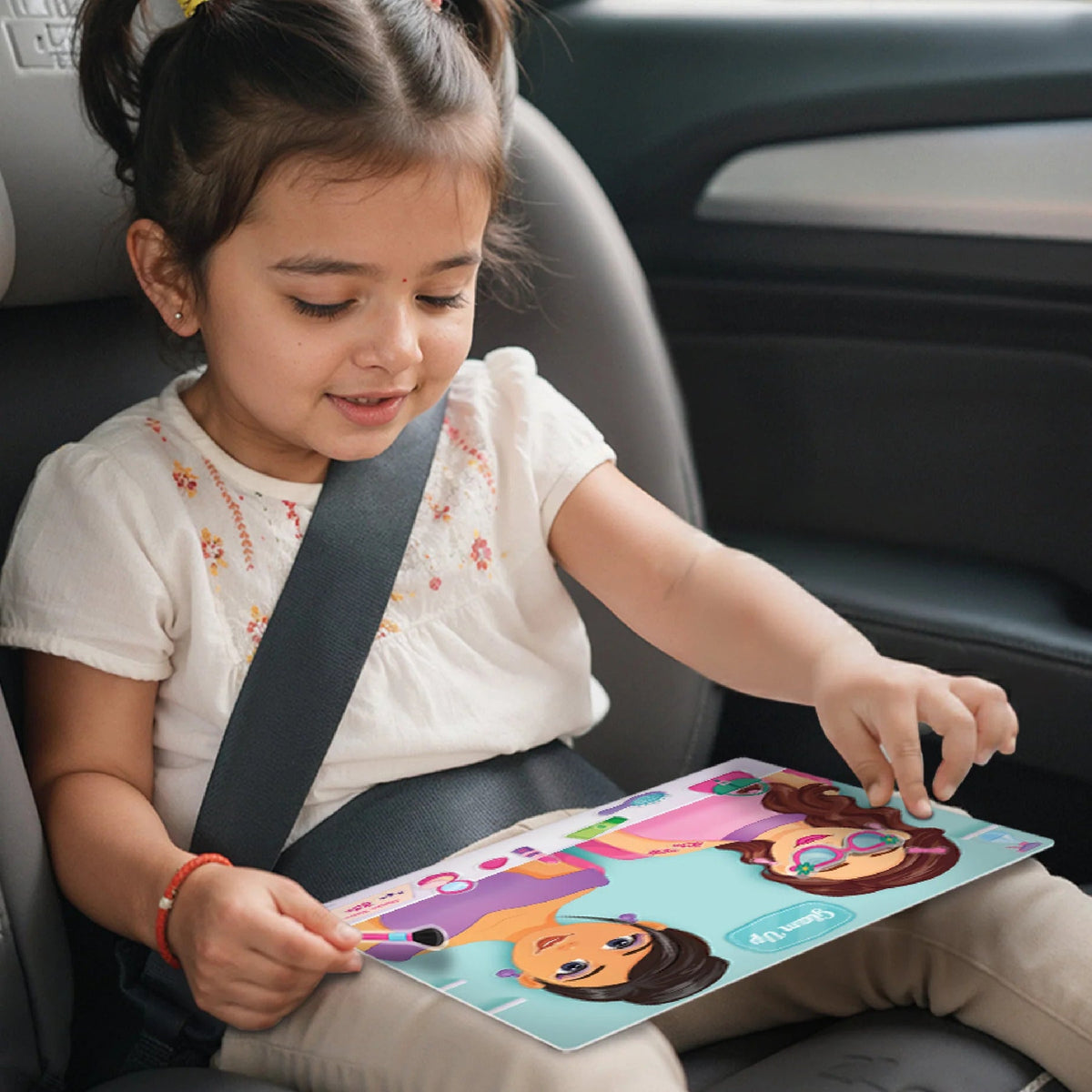 Hair & Makeup Reusable Sticker Activity Set