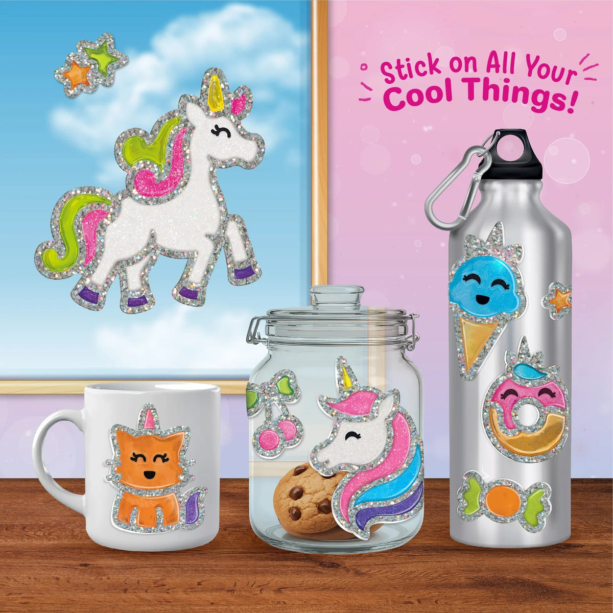 DIY Unicorn Jelly Sticker-Making Kit