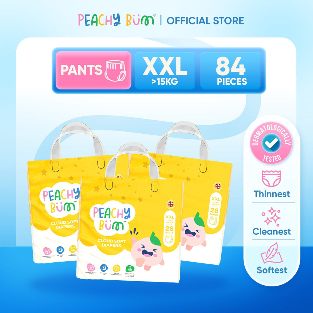 [1 Carton] 3 Pack Cloud Soft Diapers - Bundle