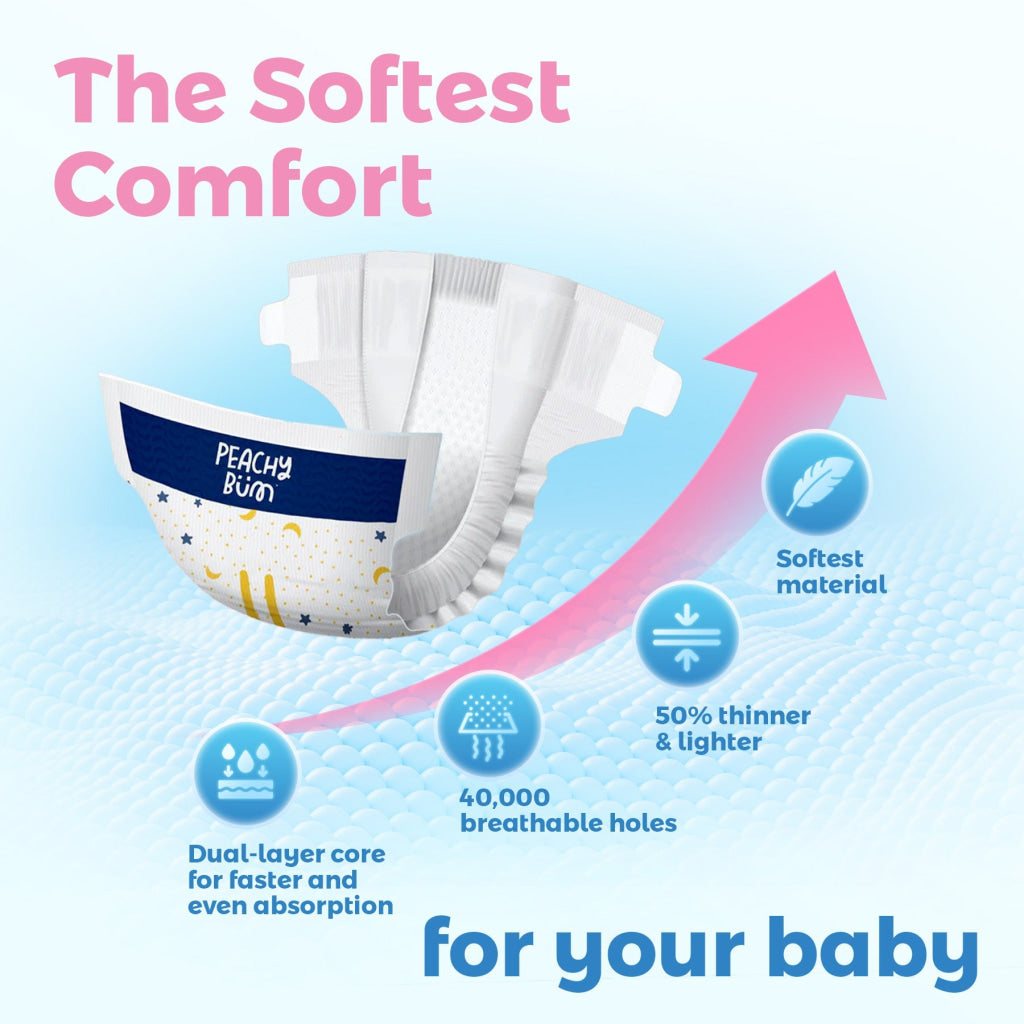 1 Pack Cloud Soft Diaper Pants