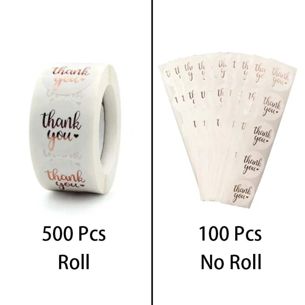 100-500 Pcs 1Inch/2.5Cm Animal Good Job Cool Stickers Roll