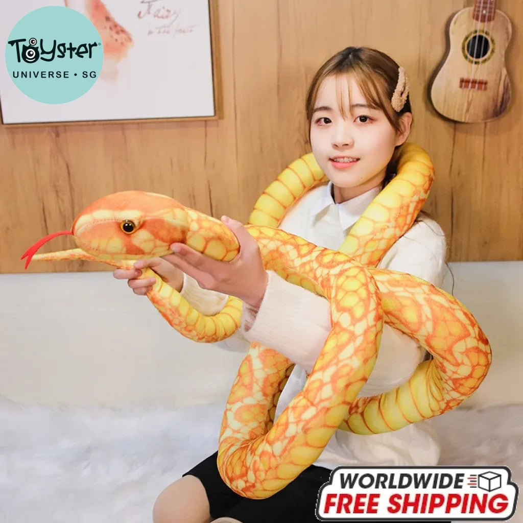 110-300Cm Giant Snakes Plush Toy