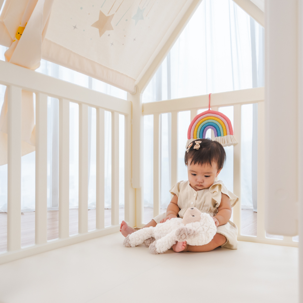 DreamNest Playpen House (with Fabric Canopy)