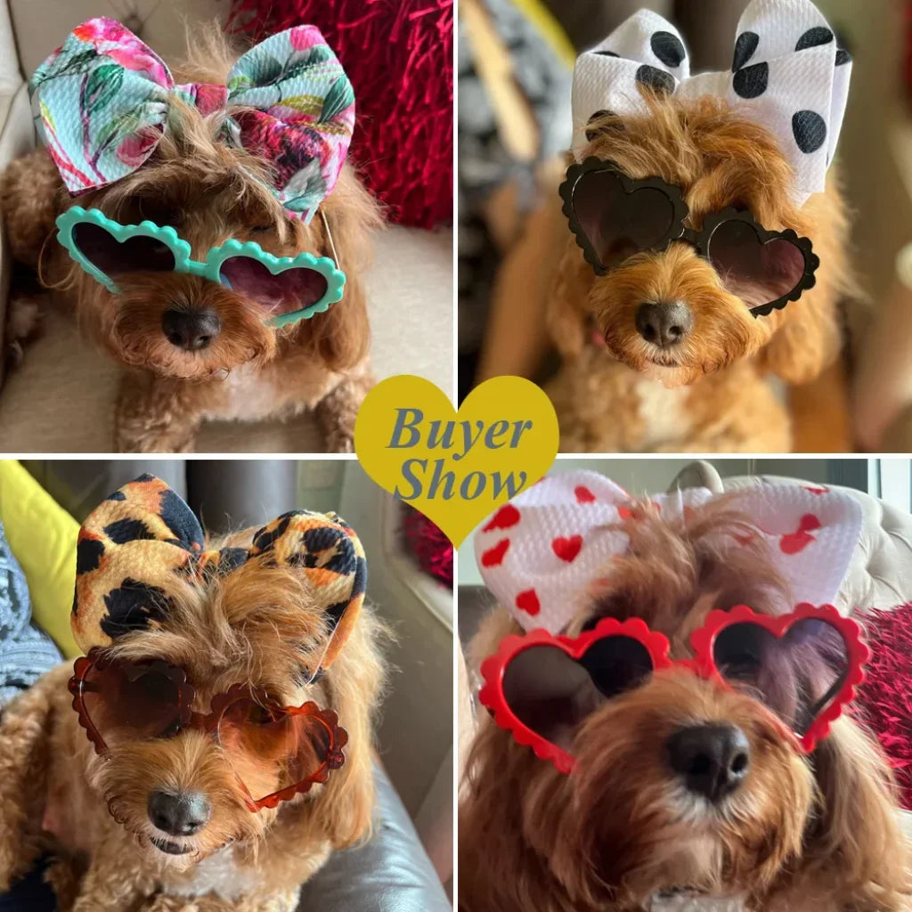 2Pcs/Pack Baby Headband Sunglasses Kids Headwear