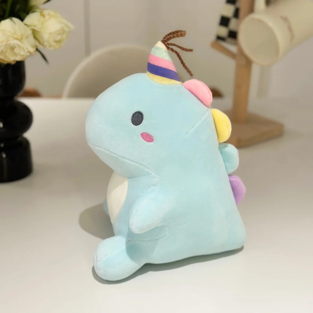 30Cm Blue Cute Dinosaur Plush Toy