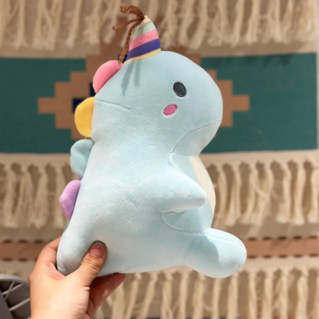 30Cm Blue Cute Dinosaur Plush Toy