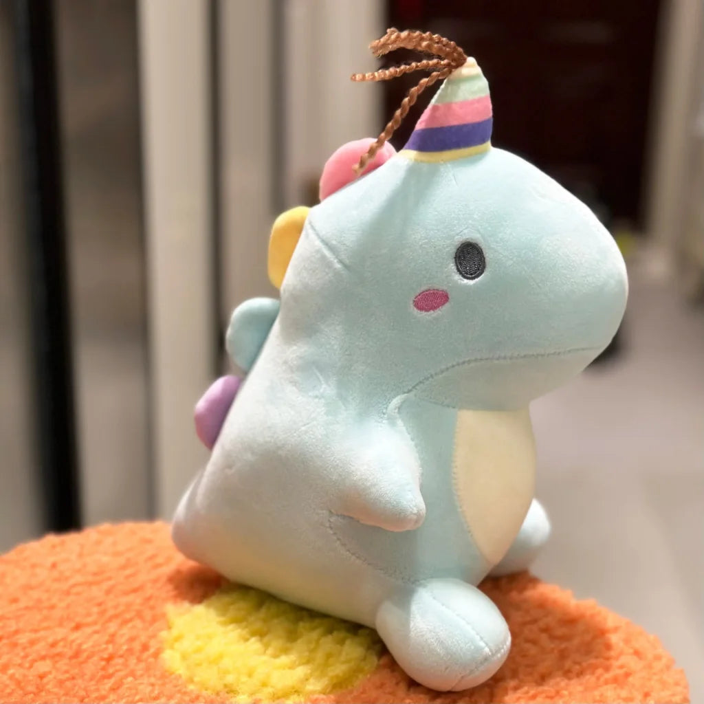30Cm Blue Cute Dinosaur Plush Toy