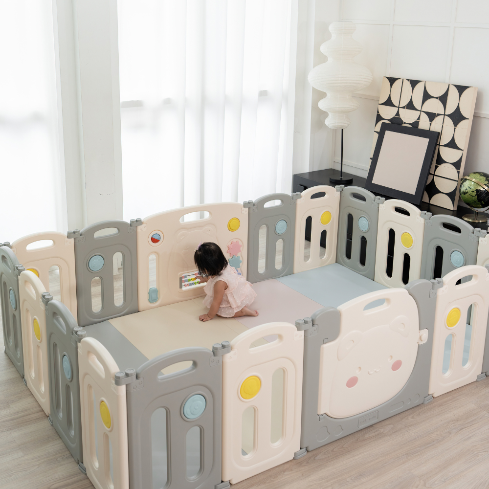 Raccoon Playpen - Fun Sensory Perfect Fit Set