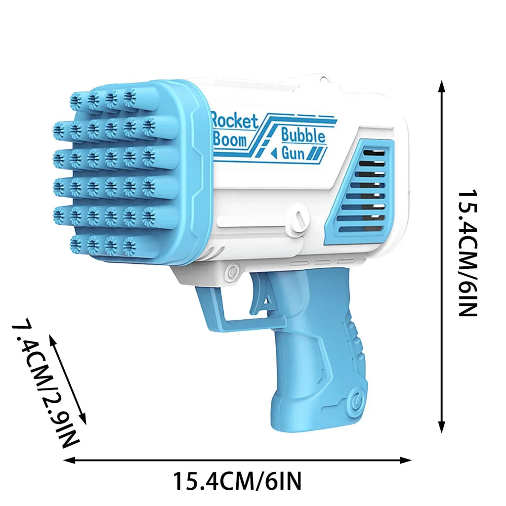 32-Hole Electric Bubble Automatic Gatling Bazooka Maker Machine