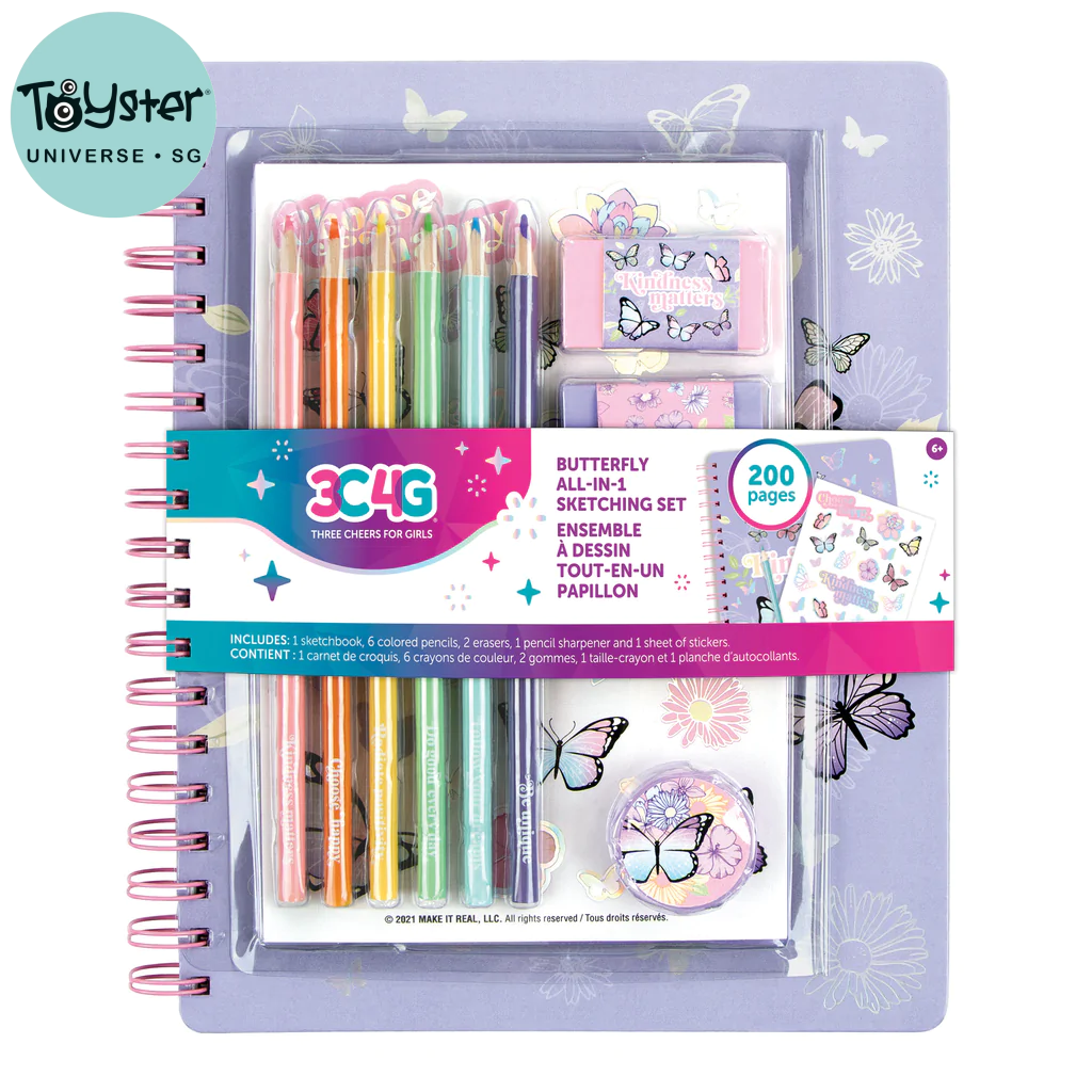 3C4G Butterfly All-In-1 Sketching Set