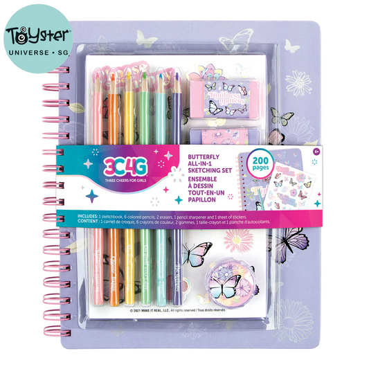 3C4G Butterfly All-In-1 Sketching Set