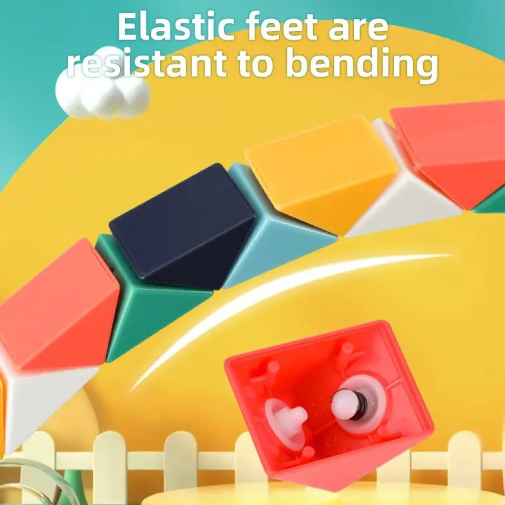 3D Magic Ruler Toys Twisted Puzzle Cubes
